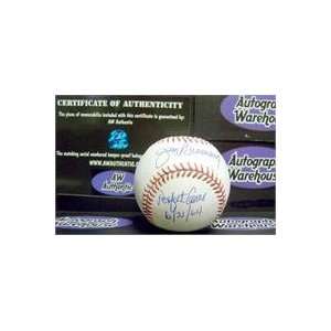  Jim Bunning autographed Baseball inscribed Perfect Game 6 