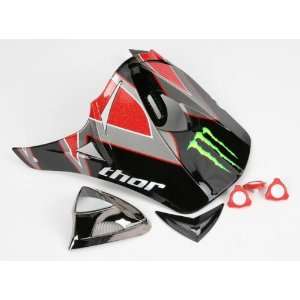    Thor Motocross Peak Kit for Pro Circuit Helmet     /Red Automotive