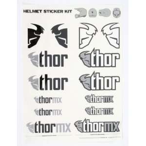  Thor Helmet Sticker Kit XF4320 0690 Automotive