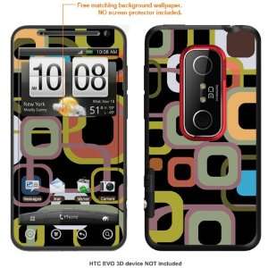   STICKER for HTC EVO 3D case cover evo3D 366 Cell Phones & Accessories