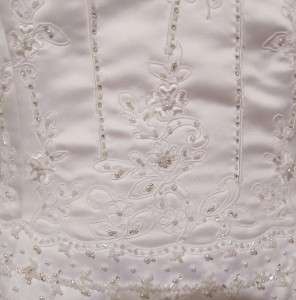   Cinderella Sleeveless Wedding Gown sample Dress Sz 10 style 6290 94
