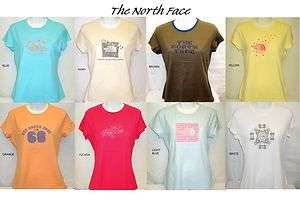 NEW THE NORTH FACE Womens Graphic S/S Tee T Shirt  