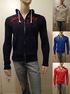 NWT Hollister by Abercrombie Mens Fallbrook Hoodie  