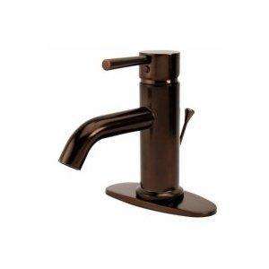 Fontaine Riviera Centerset Brushed Bronze Bathroom Faucet LNF EUC6 BB 