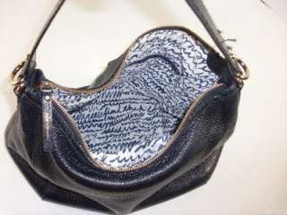   Spade New York Black Leather Authentic Satchel Shoulder Handbag  