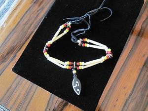 Hand Made Native American Sioux Indian Ladies CHOKER Four Colors 