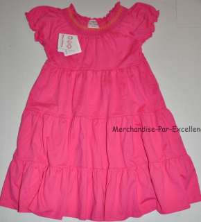 New HANNA ANDERSSON Anderson Girls Play dress short sleeve PINK 80 