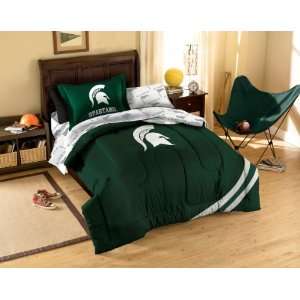 Michigan State College Twin Bed in a Bag Set 