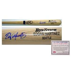 Edgar Martinez Seattle Mariners MLB Hand Signed Name Model Baseball 