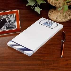 North Carolina Tar Heels (UNC) Striped Notepad    Sports 