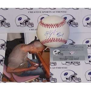  B.J. Upton Signed Ball   BJ Official Rawlings League 