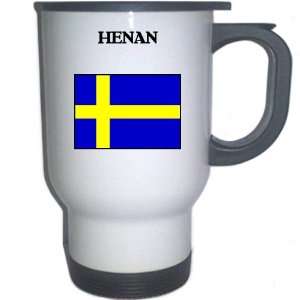  Sweden   HENAN White Stainless Steel Mug Everything 