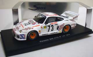 Spark 1/43 Porsche 935 #73 9th Le Mans 1979 S2018  