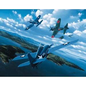   VF 11 Ace Vern Graham World War II Aviation Art