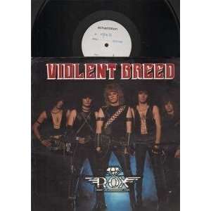  VIOLENT BREED LP (VINYL) FRENCH MUSIC FOR NATIONS 1983 
