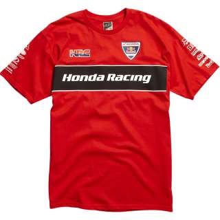 Fox Racing Honda Redbull Factory T Shirt Red XLarge XLG  