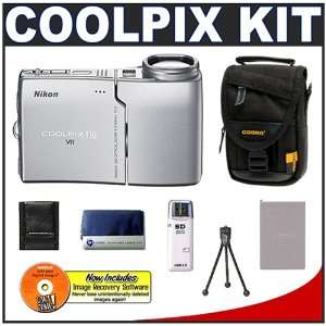 Coolpix S10 6.0 Megapixel Digital Camera with 10x Optical Zoom + High 