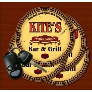  KITES Family Name Bar & Grill Coasters