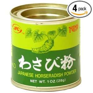 Hime Wasabiko Powdered Horseradish, 1 Ounce (Pack of 4)  