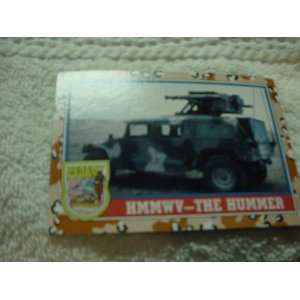  Desert Storm Hmmwv the Hummer   2nd Series, Card #99 