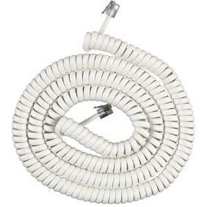  Jasco Products 25ft. White Phone Cord 76122 Office 