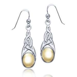   Shipping on Jewelry Celtic Knot 925 Silver Gold Vermeil Danu Earrings