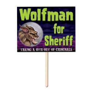  Wolfman For Sheriff Yard Sign Case Pack 60   530463