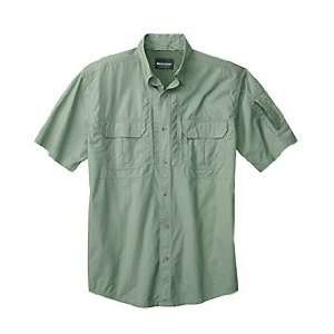  Woolrich Mens SS Operator Shirt Sage Med 44914 SG M 