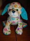   ORIGINAL PEACE PUPPY STUFFED PLUSH ONLY NO CODE RETIRED SPARKLE DOG