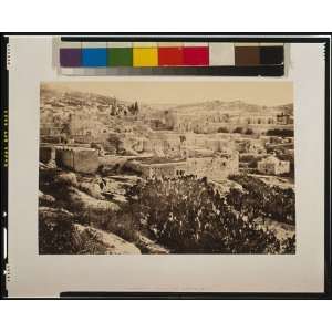  Nazareth, from the north west, 1862