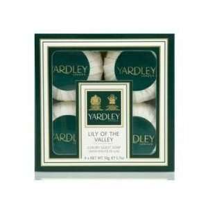   Lily of the Valley 4 Guest Soap Set 50gea soap set by Yardley Beauty