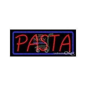  Pasta LED Sign 11 inch tall x 27 inch wide x 3.5 inch deep 