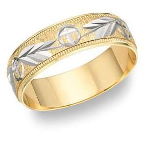  Hosanna Cross Wedding Band Ring SZUL Jewelry
