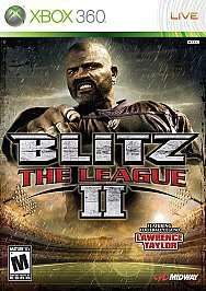 Blitz The League II xbox 360 Original Replacement Case  NO GAME 