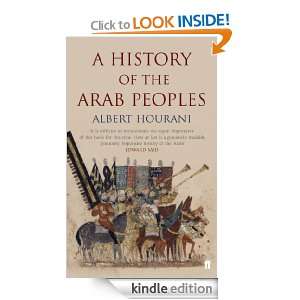   History of the Arab Peoples Albert Hourani  Kindle Store