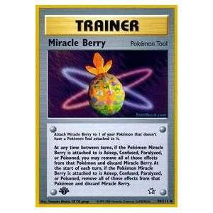  Pokemon   Miracle Berry (94)   Neo Genesis Toys & Games