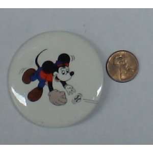  disney vintage mickey mouse baseball 1.5 button 