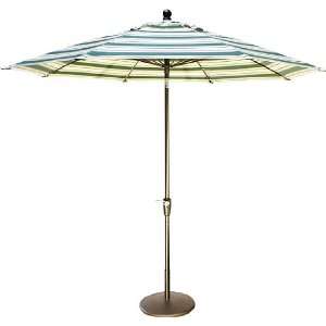   Auto Tilt Market Umbrella with FIBERGLASS Ribs Patio, Lawn & Garden