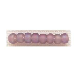 Mill Hill Glass Beads Size 6/0 (4mm), 5 Grams Frosted Lilac