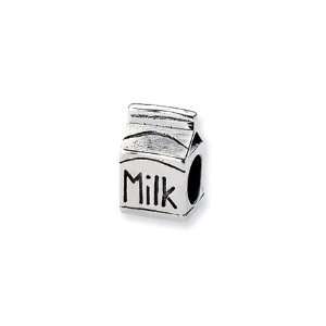  Sterling Silver Milk Carton Charm Jewelry