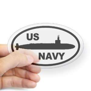  NAVY Submarine Military Oval Sticker by  Arts 