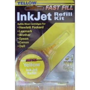  Yellow Fast Fill Inkjet Refill Kit