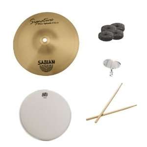  Sabian 9 Inch Mike Portnoy Max Splash Pack with Snare Head 