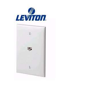 Leviton 5EA10 M1W QuickPlate Midsize 1 Gang Wallplate 