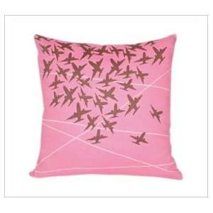  Hybrid Home Air Traffic Pillow in Magenta