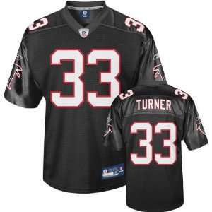  Michael Turner Jersey Reebok Black Replica #33 Atlanta Falcons 