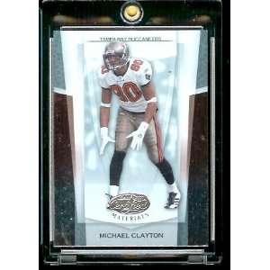   Michael Clayton   Tampa Bay Buccaneers   NFL Trading Card Sports