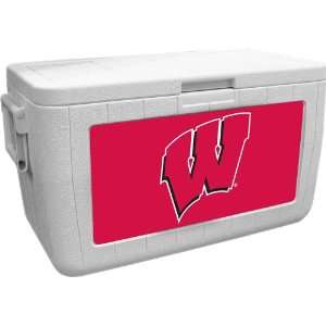  BSS   Wisconsin Badgers NCAA 48 Quart Cooler Everything 