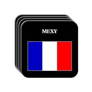  France   MEXY Set of 4 Mini Mousepad Coasters 