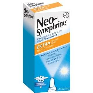  Neo Synephrine Nasal Decongestant, Regular Strength Spray 